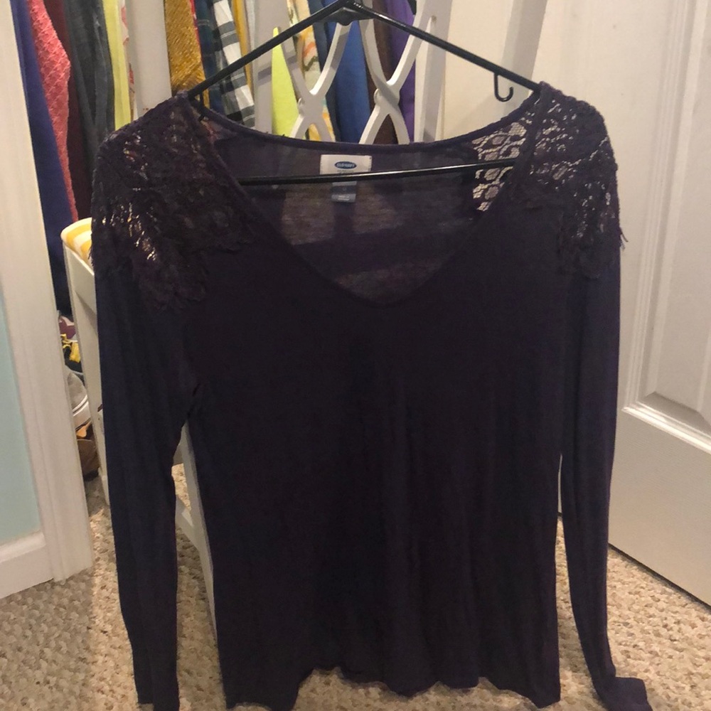 Old Navy Purple Long Sleeve